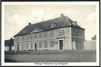 Mariager. Postkontor og Banegaard. Chr. Andersen no. n27.