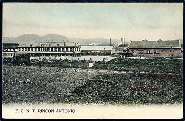 Mexico. Rincon Antonio, OAXACA , jernbanestation. U/no. 