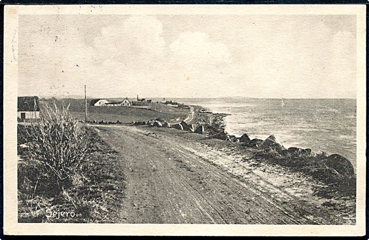 Sejerø, kystparti. O. Andersen, Sejerø u/no. Anvendt fra Sejerø 1924.