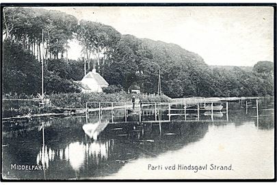 Middelfart, parti ved Hindsgavl Strand. J. G. Kreutzer no. 66.
