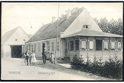Varde, traktørsted Skovlyst. Stenders no. 10577. 