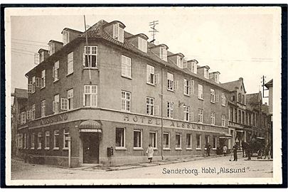 Sønderborg. Hotel Alssund. Stenders no. Sønderborg 1.