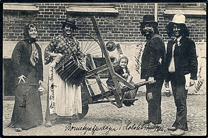 Holstebro. Børnehjælpsdagen 1906. U/no. Svagt hjørneknæk!