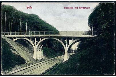 Vejle. Viadukten ved Skyttehuset. W.K.F. no. 4258.