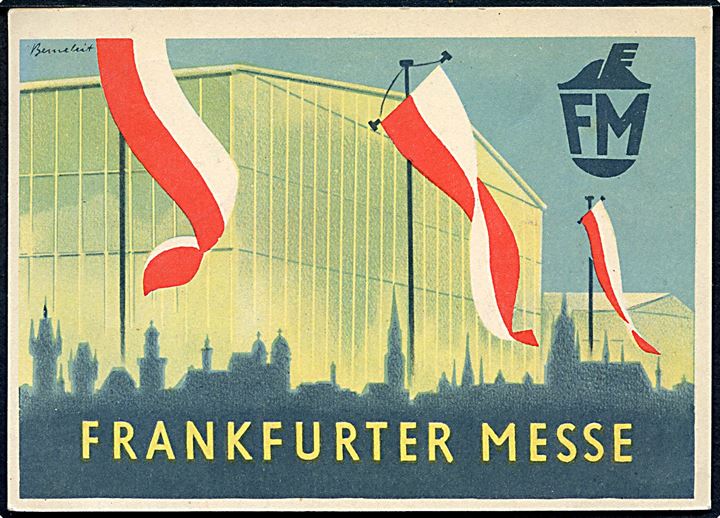Tyskland. Frankfurter Messe 1949. Baier & Wurm u/no.