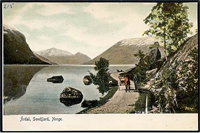 Årdal i Sondfjord. A.B. Oscar no. 9475.