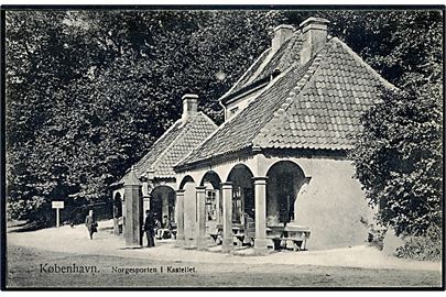 København. Norgesporten i Kastellet. Fritz Benzen type V no. 679.