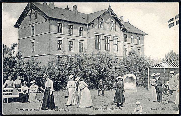 Frederikshavn, Frydenstrand Sanatorium. H.W.J. no. 4901.