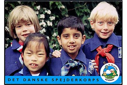 Det danske Spejderkorps - Blå Sommer 1994. Slag af kortet støtter projekter i Nepal og Kenya.