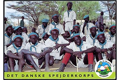 Det danske Spejderkorps - Blå Sommer 1994. Slag af kortet støtter projekter i Nepal og Kenya.