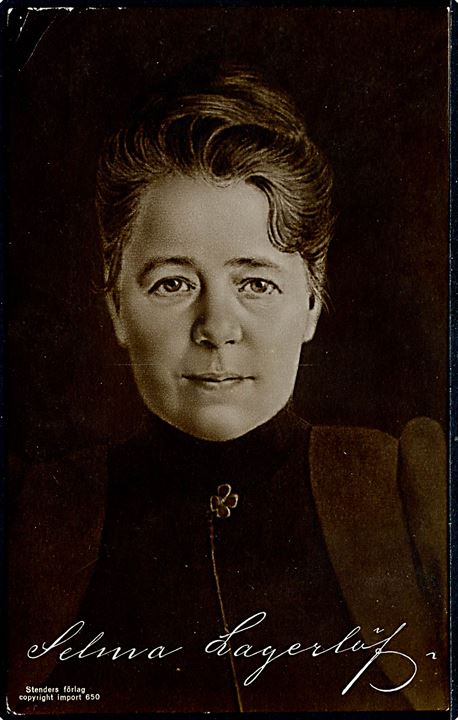 Forfatter Selma Lagerlöf. Stenders no. 650.