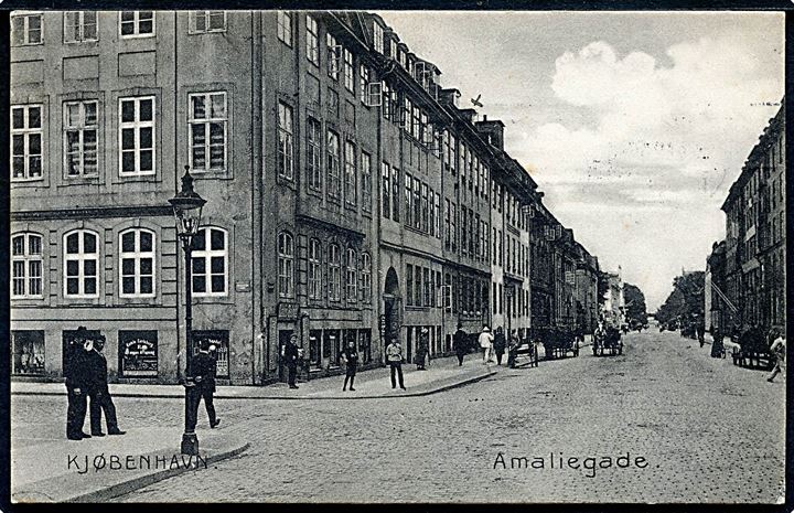 Amaliegade 22 hj. af Fredericiagade. L. Bolvig no. 11875. Kvalitet 8