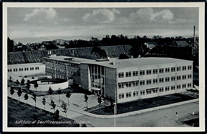 Holmen, Søofficersskolen. V. Thaning & Appel Marinepostkort serie HO no. 213.  Kvalitet 9