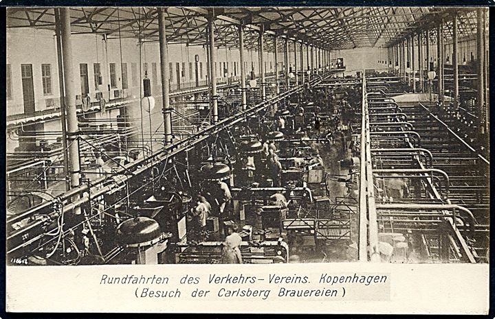 Carlsberg bryggeri, tappehal. Fotocentral u/no. Kvalitet 8