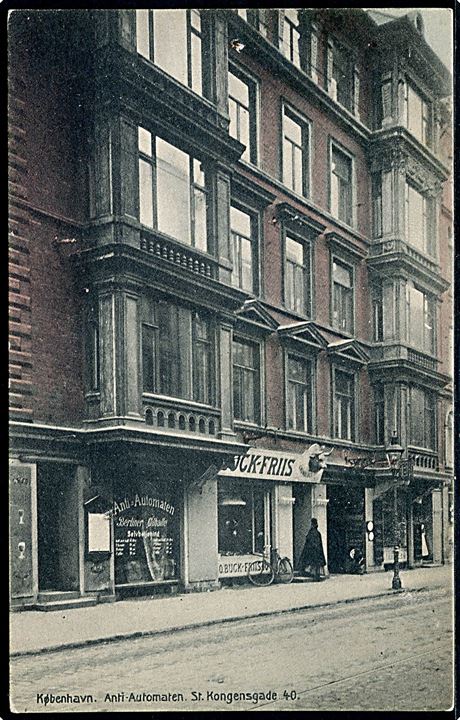 Store Kongensgade 40 “Anti-Automaten”. V. M. no. 1916. Kvalitet 7