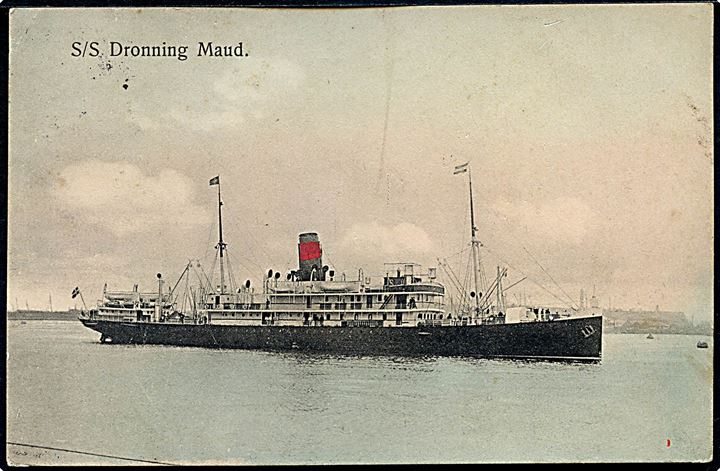 “Dronning Maud”, S/S, DFDS. Geerts no. 92. Kvalitet 8