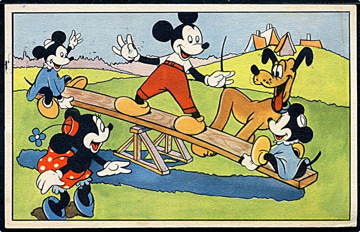 Walt Disney: Mickey Mouse og venner på legeplads. Elmo u/no. Kvalitet 8