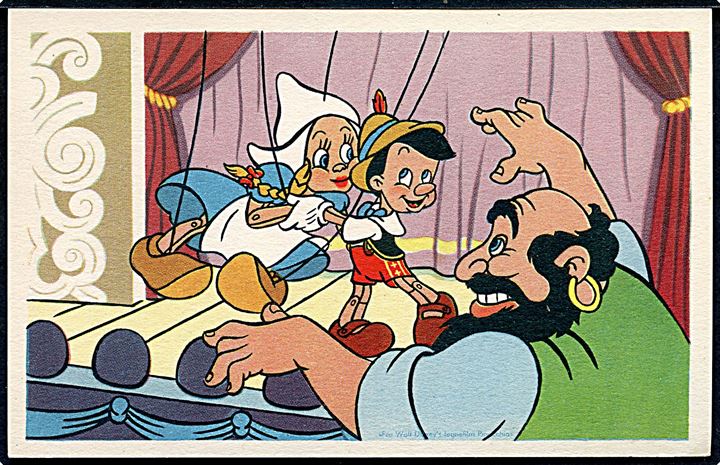 Walt Disney: Pinnochio optræder i Strombolis dukke-teater. Elmo u/no. Kvalitet 8