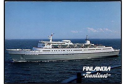 Finlandia, M/S, Finnlines. Rute Helsinki - København - Travemünde.