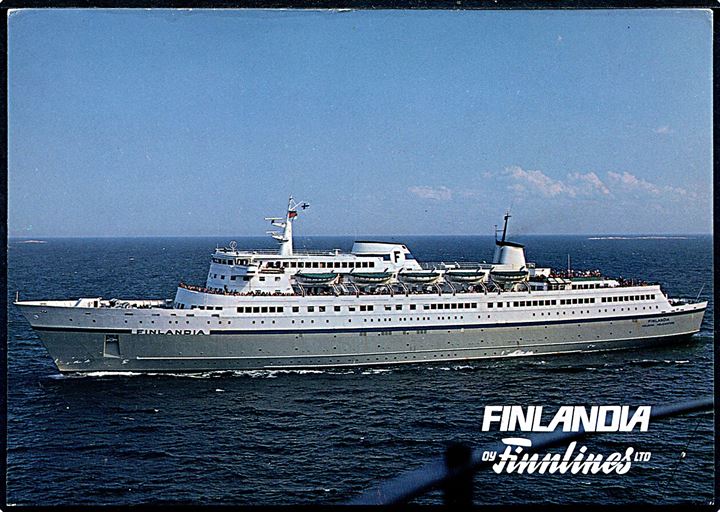 Finlandia, M/S, Finnlines. Rute Helsinki - København - Travemünde.