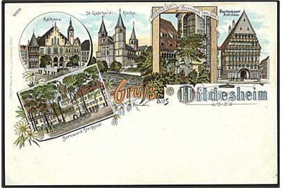 Gruss aus Hildesheim, Tyskland. Mehner & Maas no. 364.