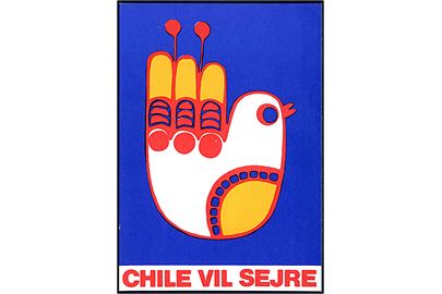 Komiteen Salvador Allende. Chile Solidaritet. Chile vil sejre.