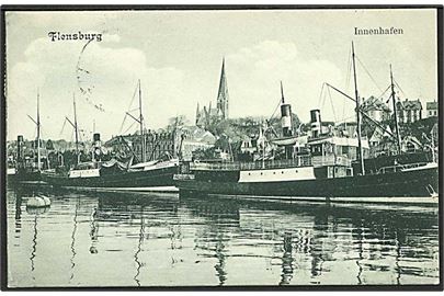 Habicht i Flensborg Havn, Tyskland. T. Thomsen no. 11538.