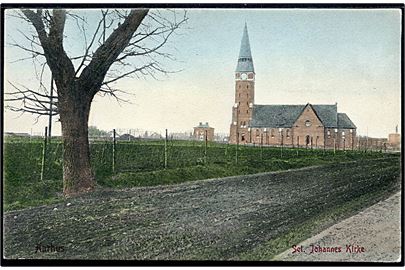 Aarhus, Sankt Johannes Kirke. Warburg no. 453.