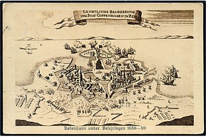 København under belejringen 1658-59. Stenders no. 17203.