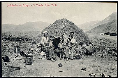 Cabo Verde. Habitantes do Campo - S. Vicente. Bonucci & Frusoni u/no. 