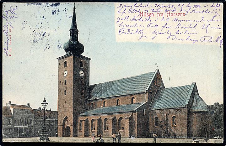 Horsens. Vor Frelser kirke. Stenders no. 671.