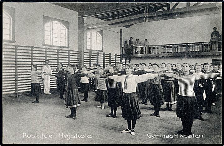Roskilde højskole, Gymnastiksalen. E. Flensborg no. 429.