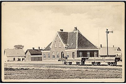 Bagenkop jernbanestation. C. Jenssen-Tusch no. 27294.