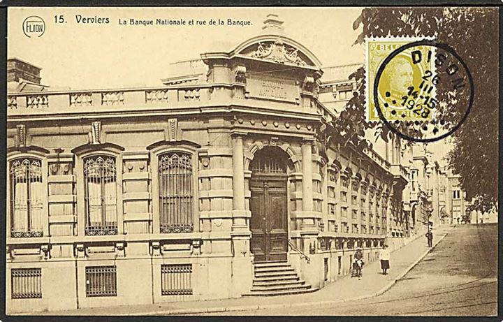 Nationalbanken i Verviers, Belgien. P.J. Flion no. 15.