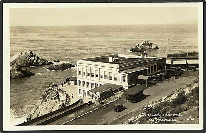 Cliff House & Seal Rocks ved San Francisco, USA. No. 10.