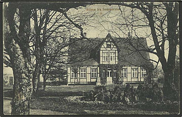 Hus i Sommersted. J. Hesselberg no. 40.