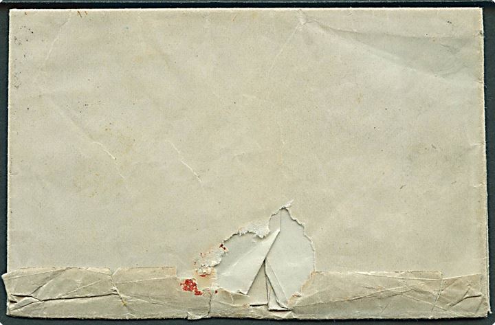 4 R.B.S. Ferslew tæt klippet på brev annulleret med stumt stempel og sidestemplet med kartestempel APENRADE og håndskrevet dato d. 13.8.1852 til Kjøbenhavn. Reservestempel benyttet da antiqua stempel var til reparation ca. 2.7.-16.8.1852. Stor sjældenhed. Daka: 15000