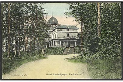Hotel Jomfrubjerget i Almindingen. F. Sørensen no. 4063.