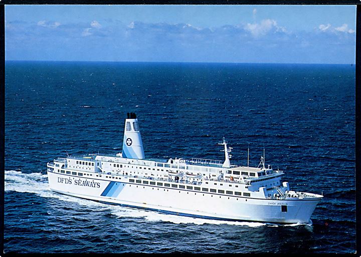Dana Anglia, M/S, DFDS færge på ruten Esbjerg - Harwich. Vita Nova u/no.