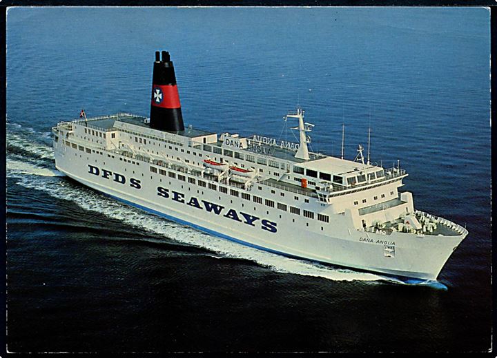 Dana Anglia, M/S, DFDS færge på ruten Esbjerg - Harwich. Vita Nova u/no.