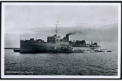 Patricia, svensk ubådsmoderskib med ubådene Najad (Nj) og Tumlaren (Tu). No. A59 b/49589.