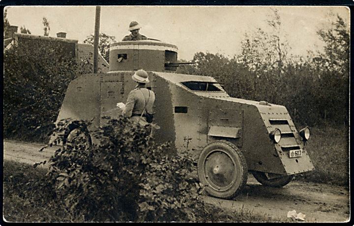 Svensk panserbil no. 603.