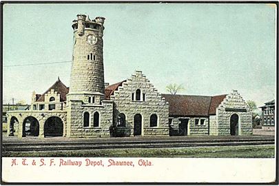 Shawnne Station, USA. The South-West News Company no. 11134.
