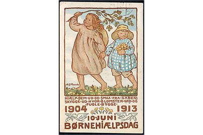 Anne E. Munch: Børnehjælpsdagen 1903. S. Kruckow u/no.