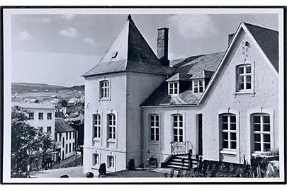 Thorshavn, Rigsombudsmandens bolig. H. N. Jacobsen / Senders no. 6866.