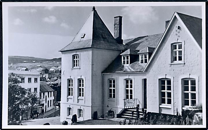 Thorshavn, Rigsombudsmandens bolig. H. N. Jacobsen / Senders no. 6866.