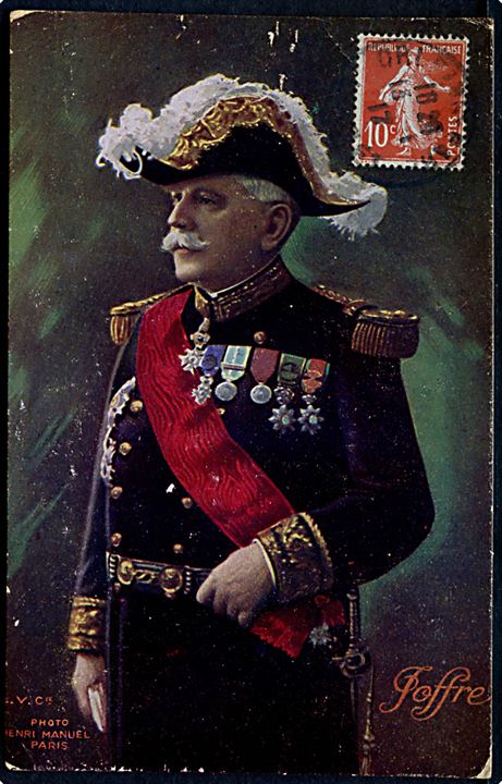 Marskal Joseph Joffre, stabschef for den franske hær under 1. verdenskrig.