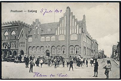 Esbjerg. Posthuset. C.J.C. no. 1071.