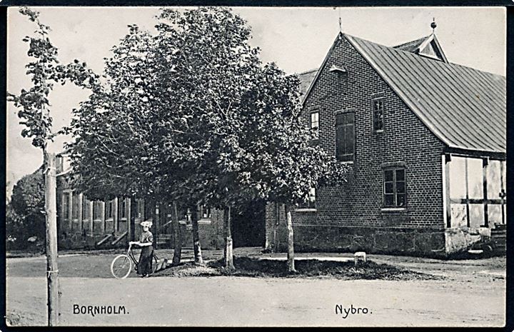 Bornholm, Nybro. F. Sørensen / Stenders no. 205B.