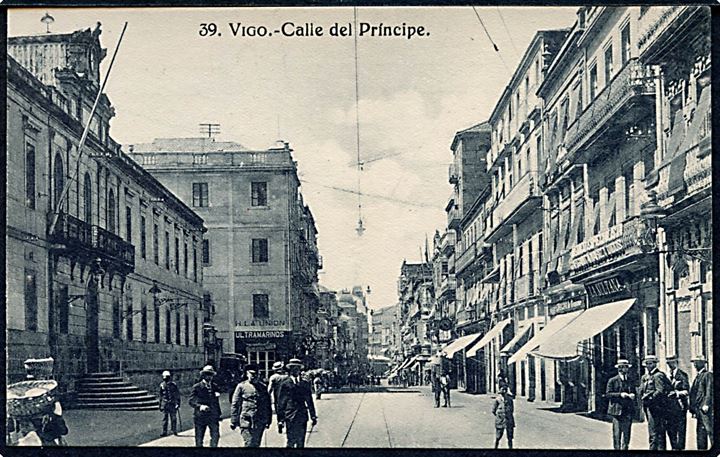 Spanien, Vigo,Calle del Principe. No. 39.